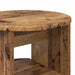 Dulap lateral 2 pcs Lemn vechi Ø40 x 50 cm Lemn prelucrat - WALTI WALTI
