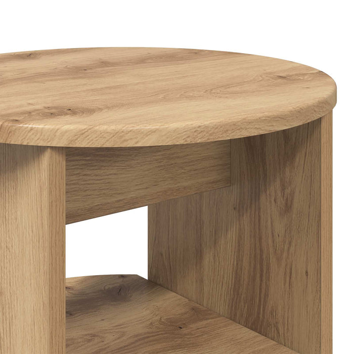 Dulap lateral Stejar Artizanal Ø40 x 50 cm Lemn prelucrat - WALTI WALTI