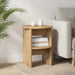 Dulap lateral 2 pcs Stejar Artizanal Ø40 x 50 cm Lemn prelucrat - WALTI WALTI