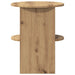 Dulap lateral 2 pcs Stejar Artizanal Ø40 x 50 cm Lemn prelucrat - WALTI WALTI
