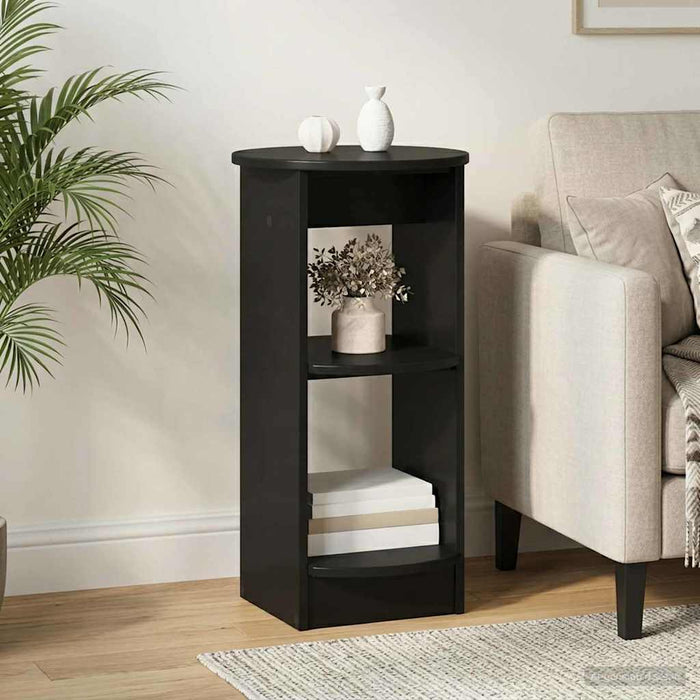 Dulap lateral Negru Lemn prelucrat - WALTI WALTI