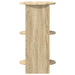 Dulap lateral Stejar Sonoma Lemn prelucrat - WALTI WALTI
