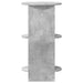 Dulap lateral Gri Beton Lemn prelucrat - WALTI WALTI
