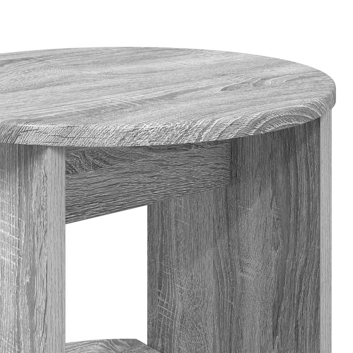 Dulap lateral Sonoma gri 40 x 40 x 75 cm Lemn prelucrat - WALTI WALTI