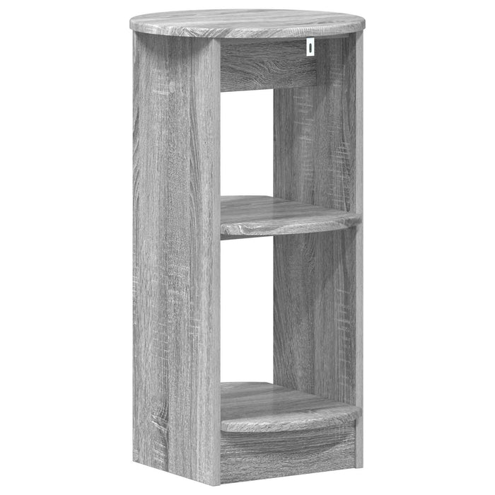 Dulap lateral Sonoma gri 40 x 40 x 75 cm Lemn prelucrat - WALTI WALTI