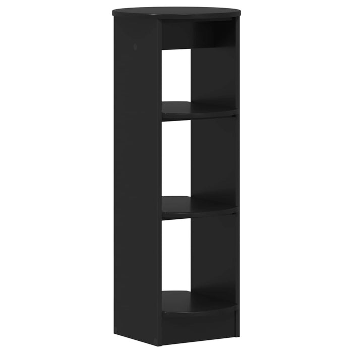 Dulap lateral Negru 40 x 40 x 100 cm Lemn prelucrat - WALTI WALTI