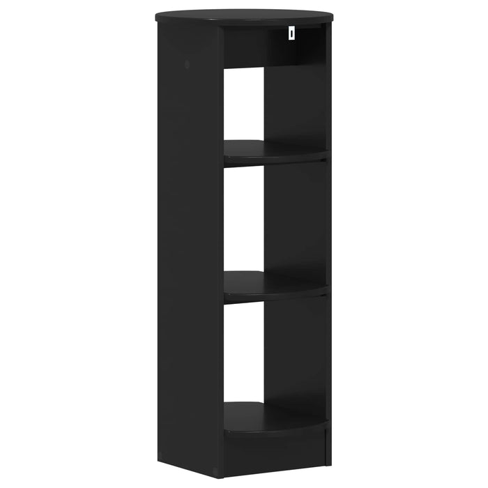 Dulap lateral Negru 40 x 40 x 100 cm Lemn prelucrat - WALTI WALTI
