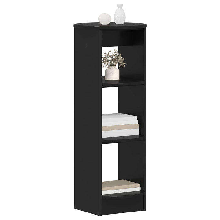 Dulap lateral Negru 40 x 40 x 100 cm Lemn prelucrat - WALTI WALTI