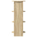 Dulap lateral Stejar Sonoma 40 x 40 x 100 cm Lemn prelucrat - WALTI WALTI