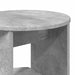 Dulap lateral Gri Beton 40 x 40 x 100 cm Lemn prelucrat - WALTI WALTI