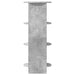 Dulap lateral Gri Beton 40 x 40 x 100 cm Lemn prelucrat - WALTI WALTI