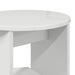 Dulap lateral Alb Lucios 40 x 40 x 100 cm Lemn prelucrat - WALTI WALTI