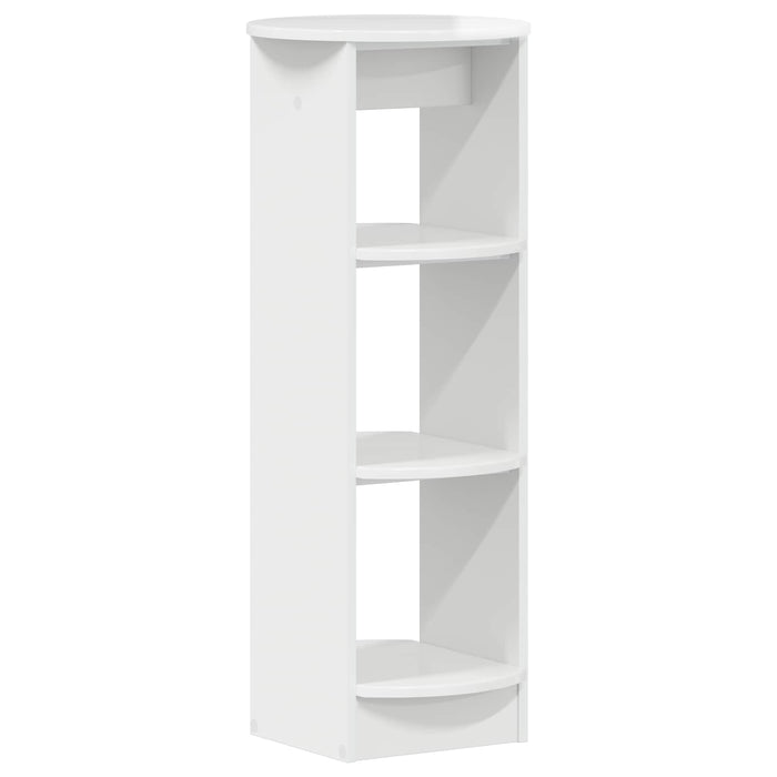 Dulap lateral Alb Lucios 40 x 40 x 100 cm Lemn prelucrat - WALTI WALTI
