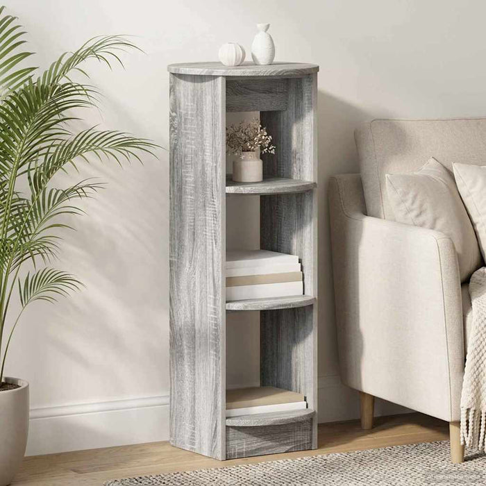 Dulap lateral Sonoma gri 40 x 40 x 100 cm Lemn prelucrat - WALTI WALTI