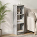 Dulap lateral Sonoma gri 40 x 40 x 100 cm Lemn prelucrat - WALTI WALTI