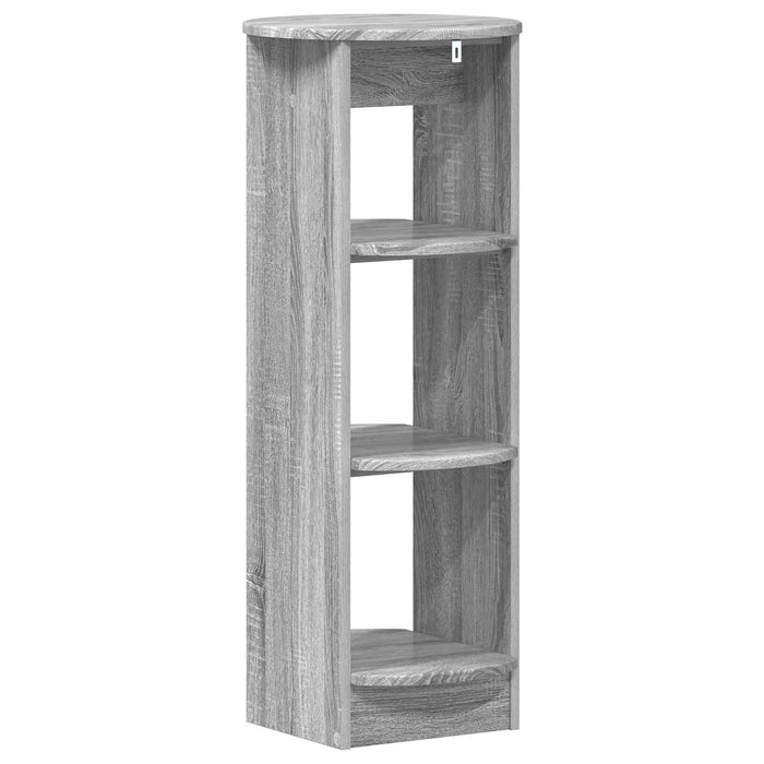 Dulap lateral Sonoma gri 40 x 40 x 100 cm Lemn prelucrat - WALTI WALTI