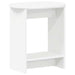 Masă laterală Alb 50 x 39,5 x 55 cm Lemn prelucrat - WALTI WALTI