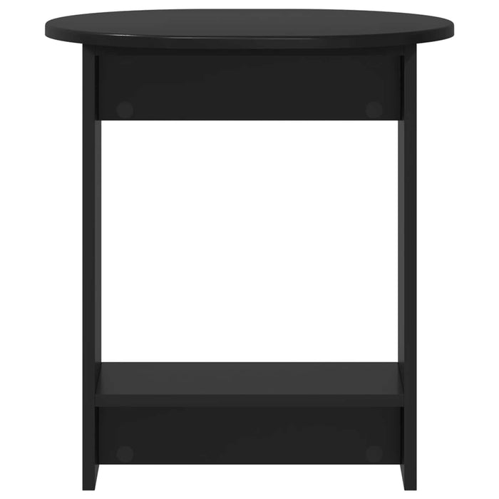 Masă laterală Negru 50 x 39,5 x 55 cm Lemn prelucrat - WALTI WALTI