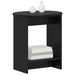 Masă laterală Negru 50 x 39,5 x 55 cm Lemn prelucrat - WALTI WALTI