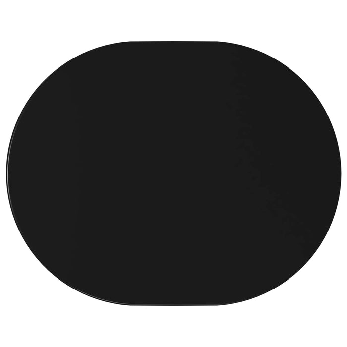 Masă laterală Negru 50 x 39,5 x 55 cm Lemn prelucrat - WALTI WALTI
