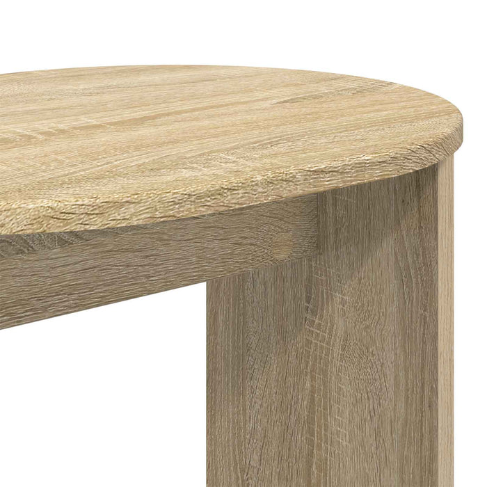 Masă laterală Stejar Sonoma 50 x 39,5 x 55 cm Lemn prelucrat - WALTI WALTI