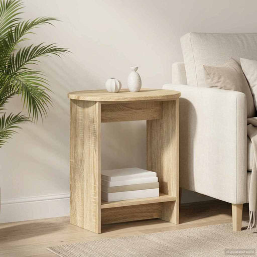 Masă laterală Stejar Sonoma 50 x 39,5 x 55 cm Lemn prelucrat - WALTI WALTI