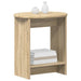 Masă laterală Stejar Sonoma 50 x 39,5 x 55 cm Lemn prelucrat - WALTI WALTI
