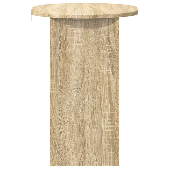 Masă laterală Stejar Sonoma 50 x 39,5 x 55 cm Lemn prelucrat - WALTI WALTI