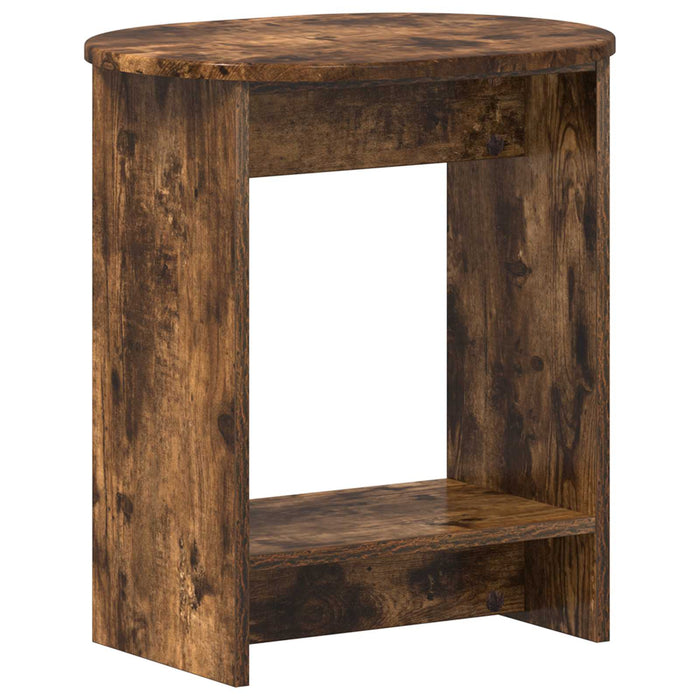 Masă laterală Stejar fumuriu 50 x 39,5 x 55 cm Lemn prelucrat - WALTI WALTI