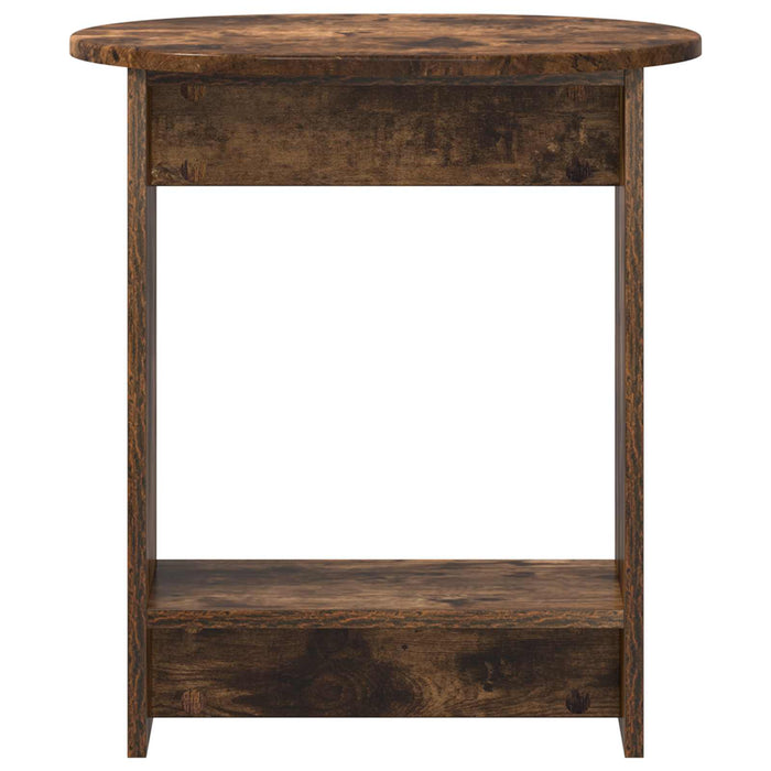 Masă laterală Stejar fumuriu 50 x 39,5 x 55 cm Lemn prelucrat - WALTI WALTI