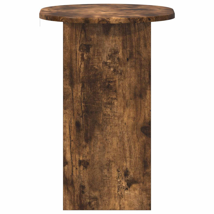 Masă laterală Stejar fumuriu 50 x 39,5 x 55 cm Lemn prelucrat - WALTI WALTI