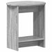 Masă laterală Sonoma gri 50 x 39,5 x 55 cm Lemn prelucrat - WALTI WALTI