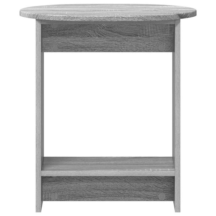 Masă laterală Sonoma gri 50 x 39,5 x 55 cm Lemn prelucrat - WALTI WALTI