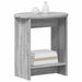 Masă laterală Sonoma gri 50 x 39,5 x 55 cm Lemn prelucrat - WALTI WALTI