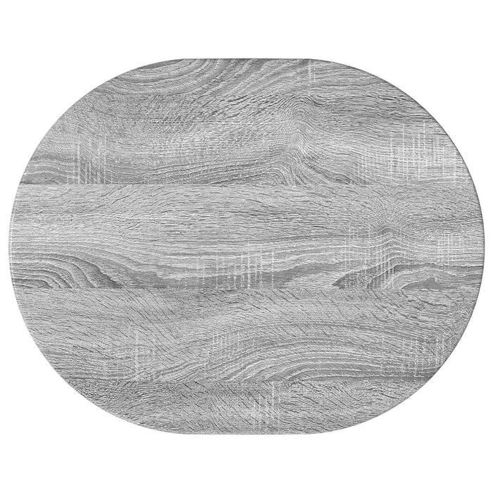 Masă laterală Sonoma gri 50 x 39,5 x 55 cm Lemn prelucrat - WALTI WALTI