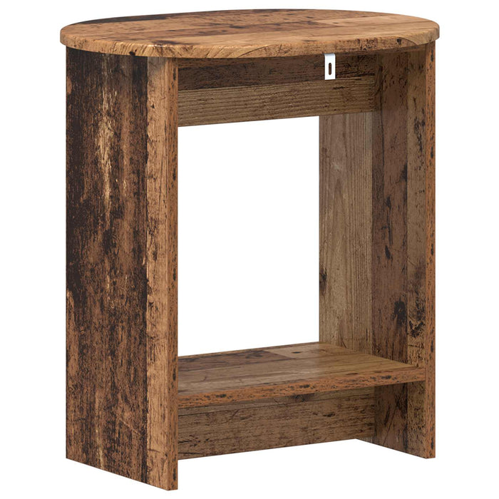 Masă laterală Lemn vechi 50 x 39,5 x 55 cm Lemn prelucrat - WALTI WALTI