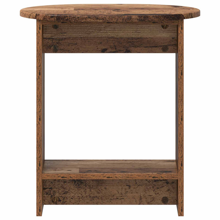 Masă laterală Lemn vechi 50 x 39,5 x 55 cm Lemn prelucrat - WALTI WALTI