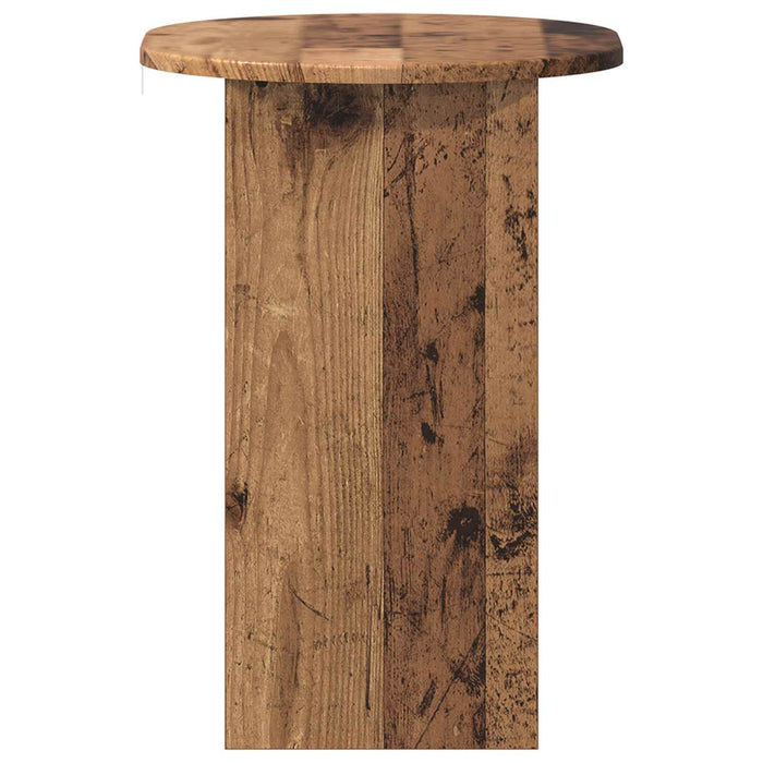 Masă laterală Lemn vechi 50 x 39,5 x 55 cm Lemn prelucrat - WALTI WALTI