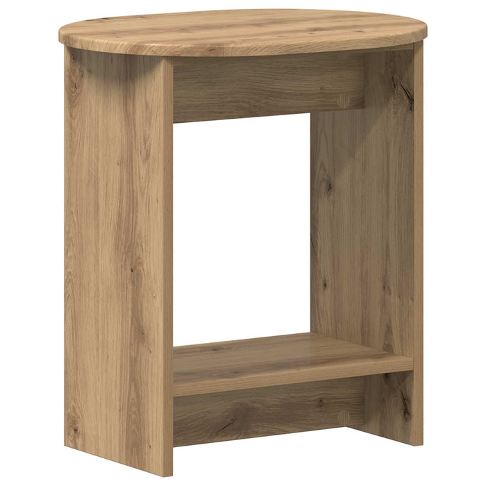 Masă laterală Stejar Artizanal 50 x 39,5 x 55 cm Lemn prelucrat - WALTI WALTI