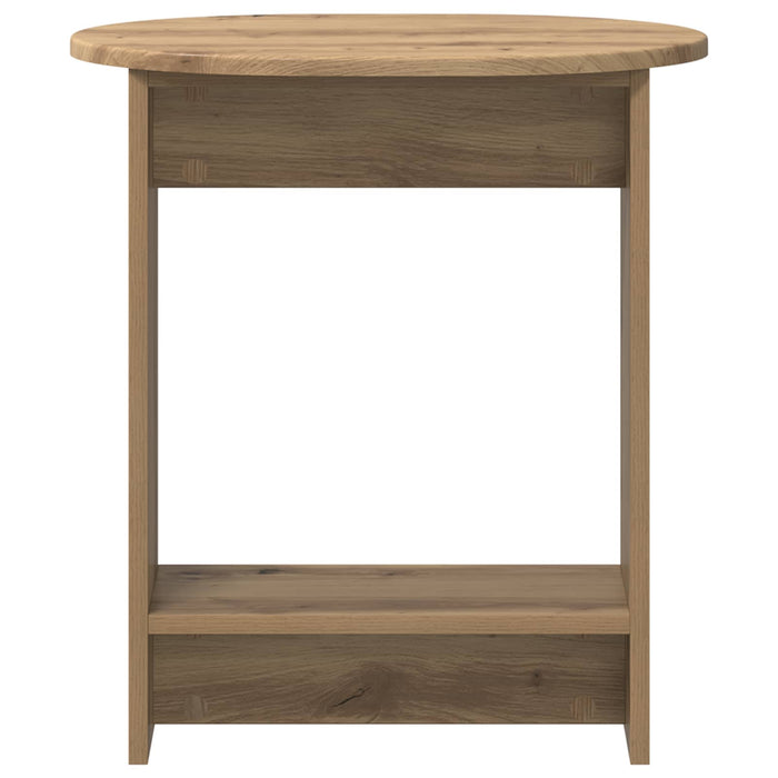 Masă laterală Stejar Artizanal 50 x 39,5 x 55 cm Lemn prelucrat - WALTI WALTI