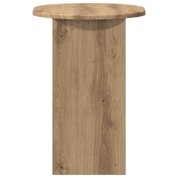 Masă laterală Stejar Artizanal 50 x 39,5 x 55 cm Lemn prelucrat - WALTI WALTI