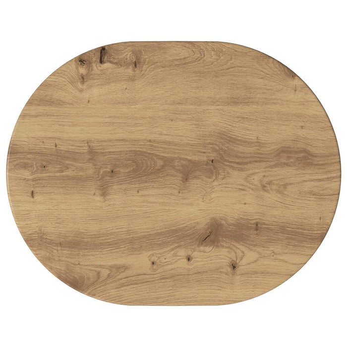 Masă laterală Stejar Artizanal 50 x 39,5 x 55 cm Lemn prelucrat - WALTI WALTI