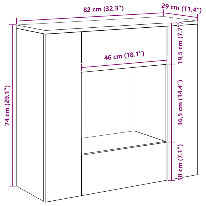 82 x 29 x 74 cm - WALTI WALTI