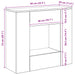 82 x 29 x 74 cm - WALTI WALTI