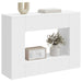 Masă de consolă Dungi Alb 101 x 29 x 74 cm Lemn prelucrat - WALTI WALTI