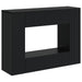 Masă de consolă Dungi Negru 101 x 29 x 74 cm Lemn prelucrat - WALTI WALTI