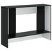 Masă de consolă Dungi Negru 101 x 29 x 74 cm Lemn prelucrat - WALTI WALTI