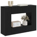 Masă de consolă Dungi Negru 101 x 29 x 74 cm Lemn prelucrat - WALTI WALTI