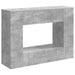 Masă de consolă Dungi Gri Beton 101 x 29 x 74 cm Lemn prelucrat - WALTI WALTI