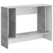 Masă de consolă Dungi Gri Beton 101 x 29 x 74 cm Lemn prelucrat - WALTI WALTI